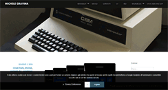Desktop Screenshot of michelegravina.com
